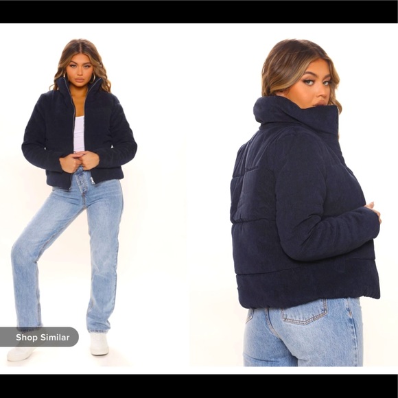 FASHIONNOVA Puffer Jacket - Picture 1 of 2